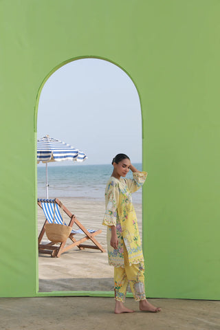 STUDIO MEHR LAWN PRET’26 | HEARTY YELLOW