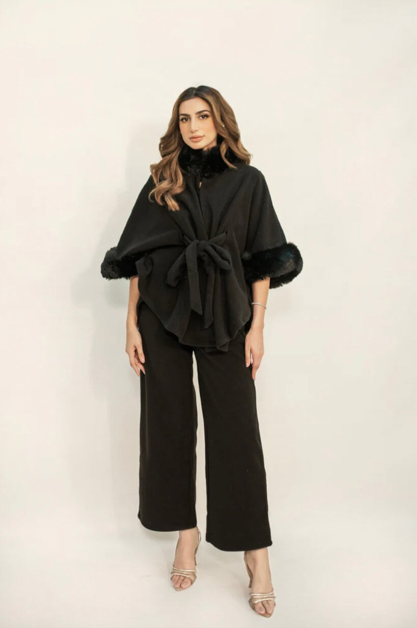 HASSAL AUTUMN WINTER RTW’24 | MARYA BLACK FUR SET