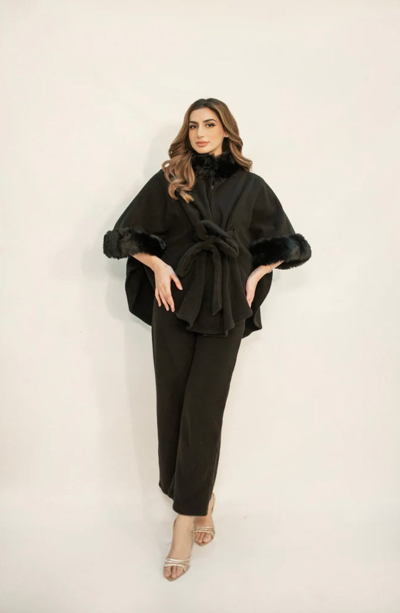 HASSAL AUTUMN WINTER RTW’24 | MARYA BLACK FUR SET