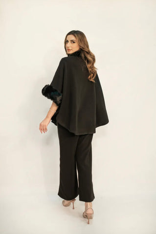 HASSAL AUTUMN WINTER RTW’24 | MARYA BLACK FUR SET