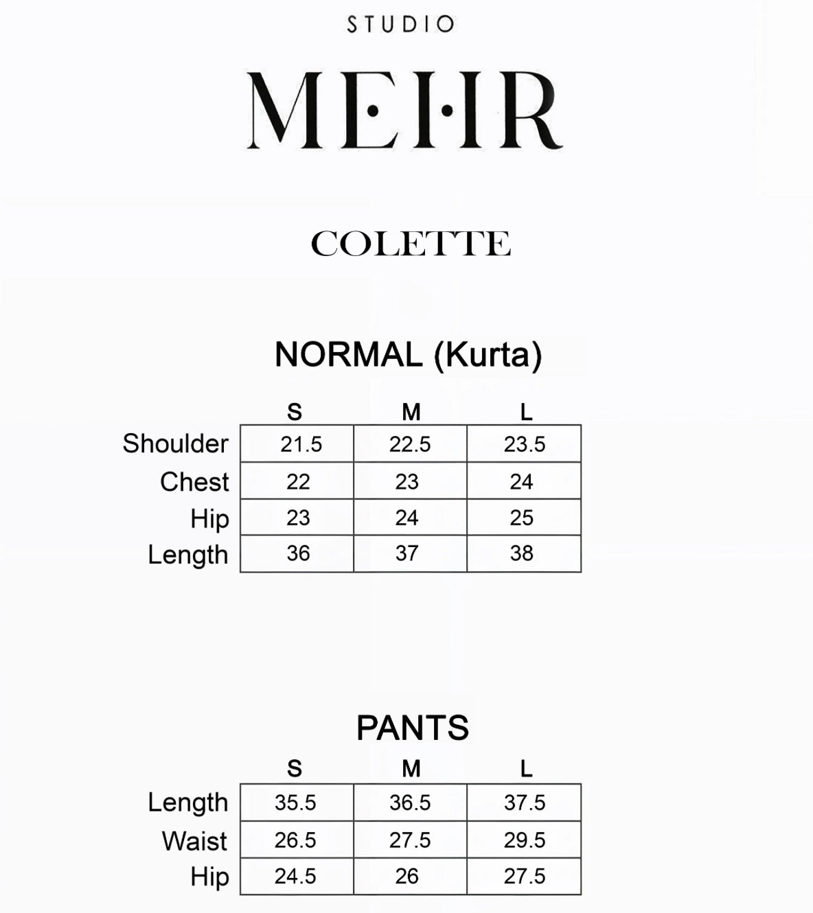 STUDIO MEHR LAWN PRET’24 | COLETTE MATCHING SET