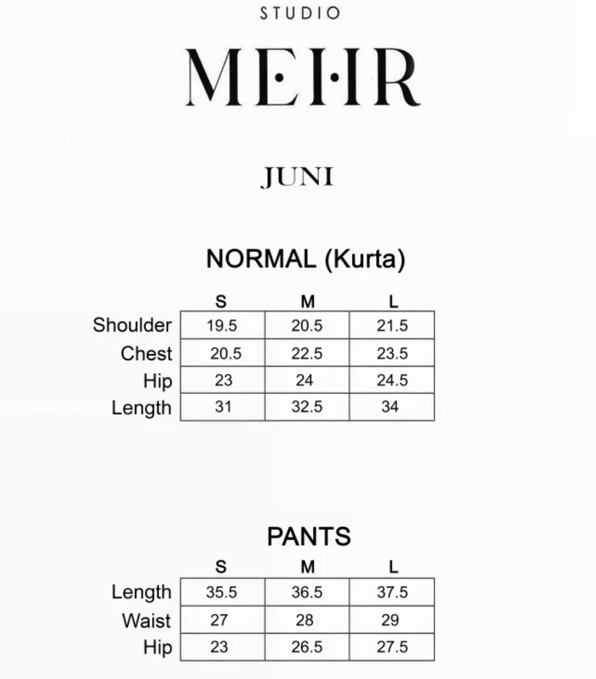 STUDIO MEHR LAWN PRET’24 | JUNI MATCHING SET