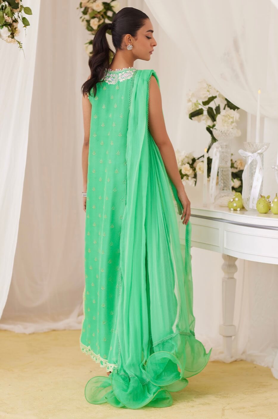 FARAH TALIB AZIZ ‘LEA FALL’24 | TOUCAN SHIRT AND DUPATTA
