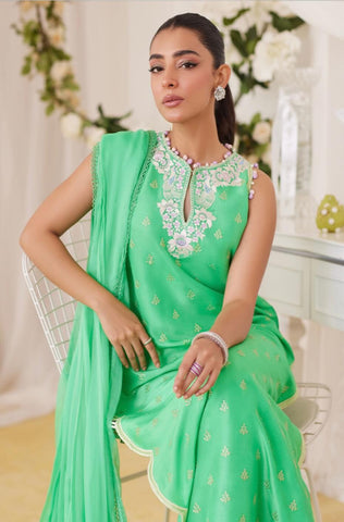 FARAH TALIB AZIZ ‘LEA FALL’24 | TOUCAN SHIRT AND DUPATTA
