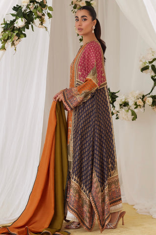 FARAH TALIB AZIZ ‘LEA FALL’24 | OCEEA PRINTED SHIRT AND DUPATTA