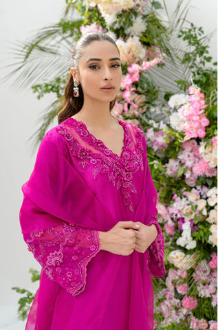 FLAIRS STUDIO ‘FREYA FESTIVE WEAR’24 | FUSCHIA