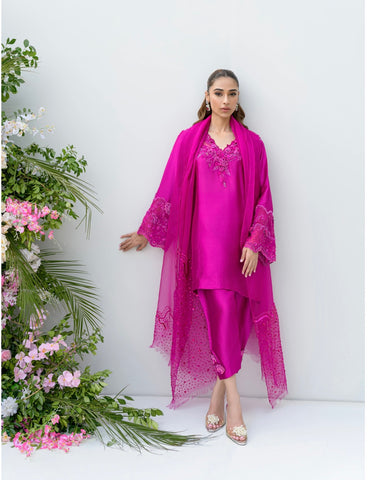 FLAIRS STUDIO ‘FREYA FESTIVE WEAR’24 | FUSCHIA