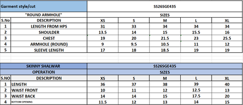 SANA SAFINAZ SPRING SUMMER PRET’26 | SS26SGE435P2T