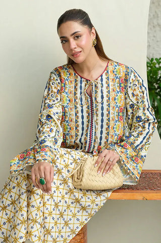 SUMAIRA AURANGZEB ‘FALL CRAZE’24 | LEMON SWIRL