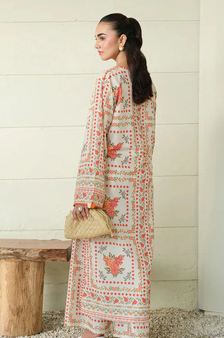 SUMAIRA AURANGZEB ‘FALL CRAZE’24 | ORANGE CREAMSICLE