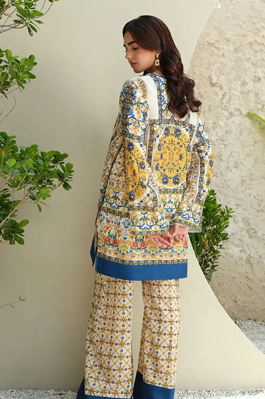 SUMAIRA AURANGZEB ‘FALL CRAZE’24 | GOLDEN CITRUS