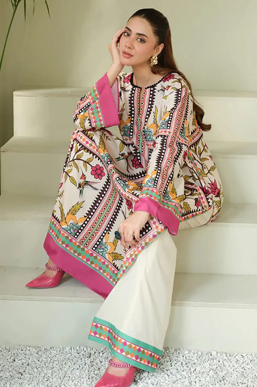 SUMAIRA AURANGZEB ‘FALL CRAZE’24 | VANILLA SORBET