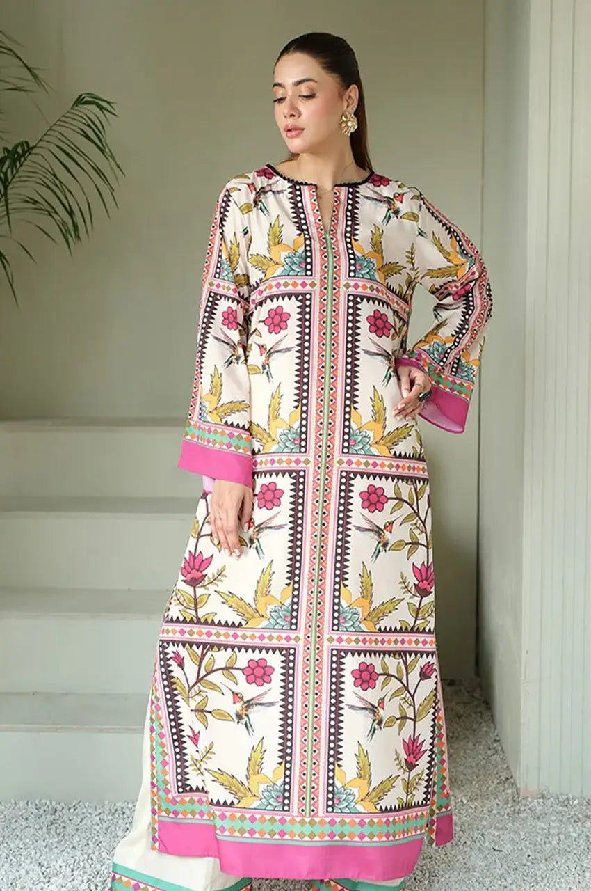 SUMAIRA AURANGZEB ‘FALL CRAZE’24 | VANILLA SORBET