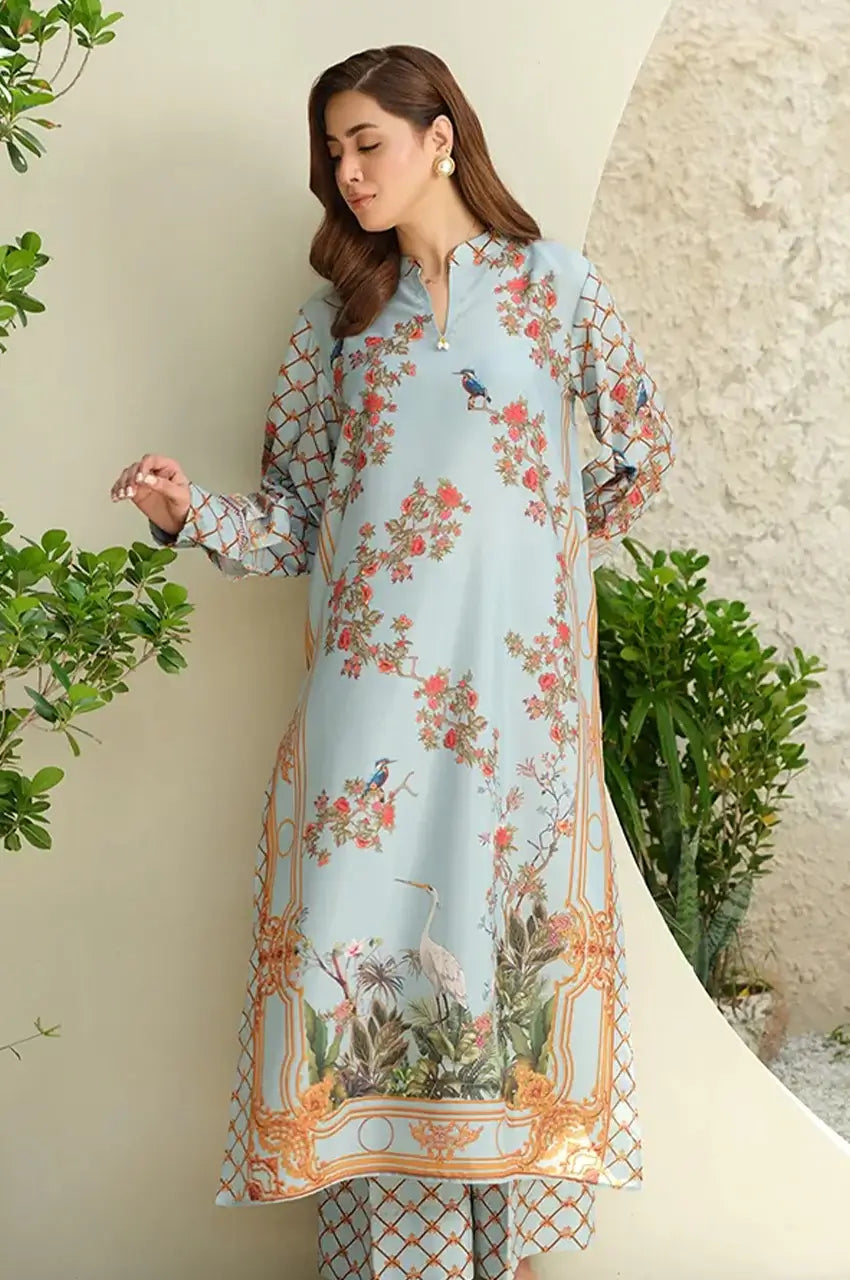 SUMAIRA AURANGZEB ‘FALL CRAZE’24 | PEPPERMINT