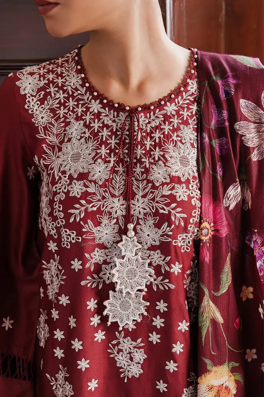 CROSS STITCH ‘SATIN DE LUXE’24 | DEEP BERRY
