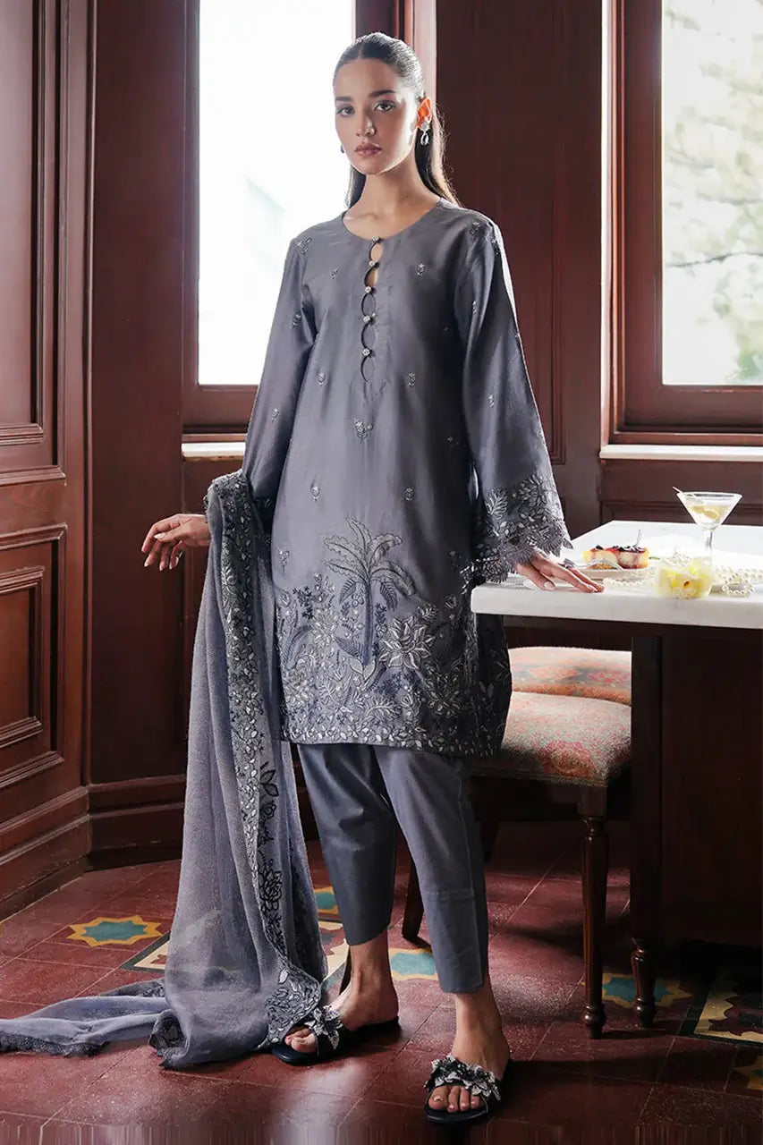CROSS STITCH ‘SATIN DE LUXE’24 | INDIGO BLOOM