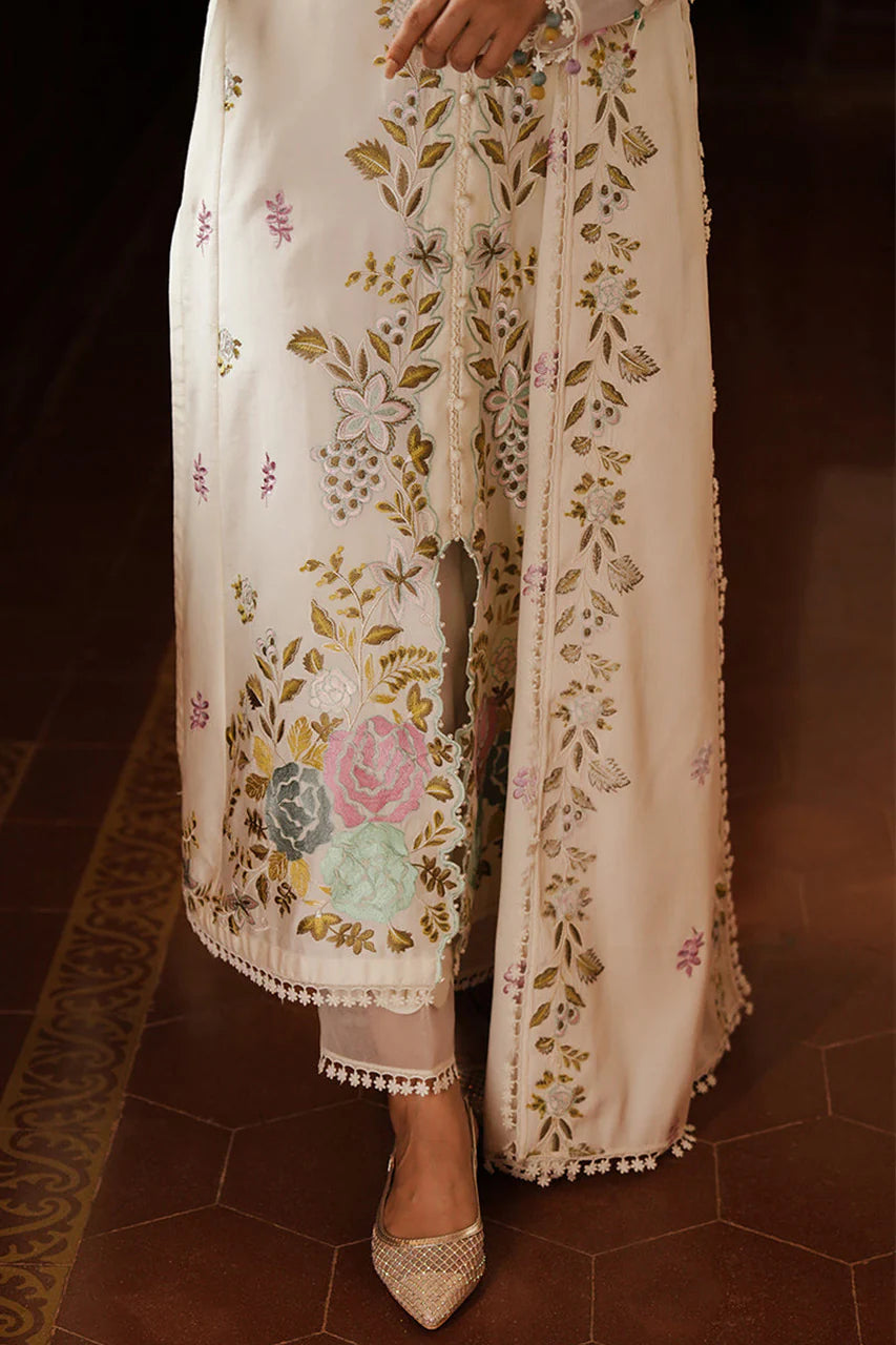 CROSS STITCH ‘SATIN DE LUXE’24 | IVORY GARDEN