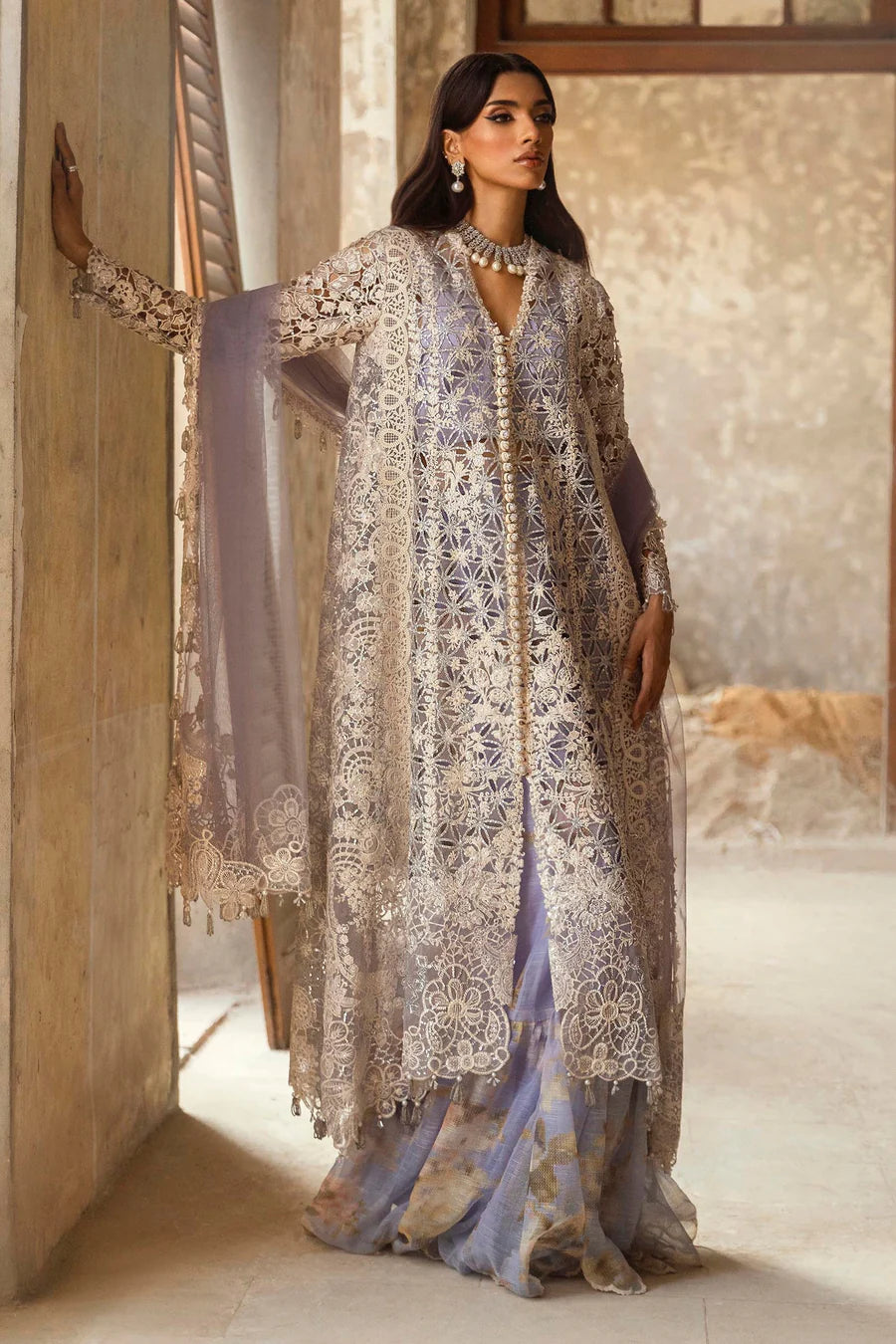 SANA SAFINAZ ‘NURA UNSTITCHED VOL3’24 | N243-007-C1