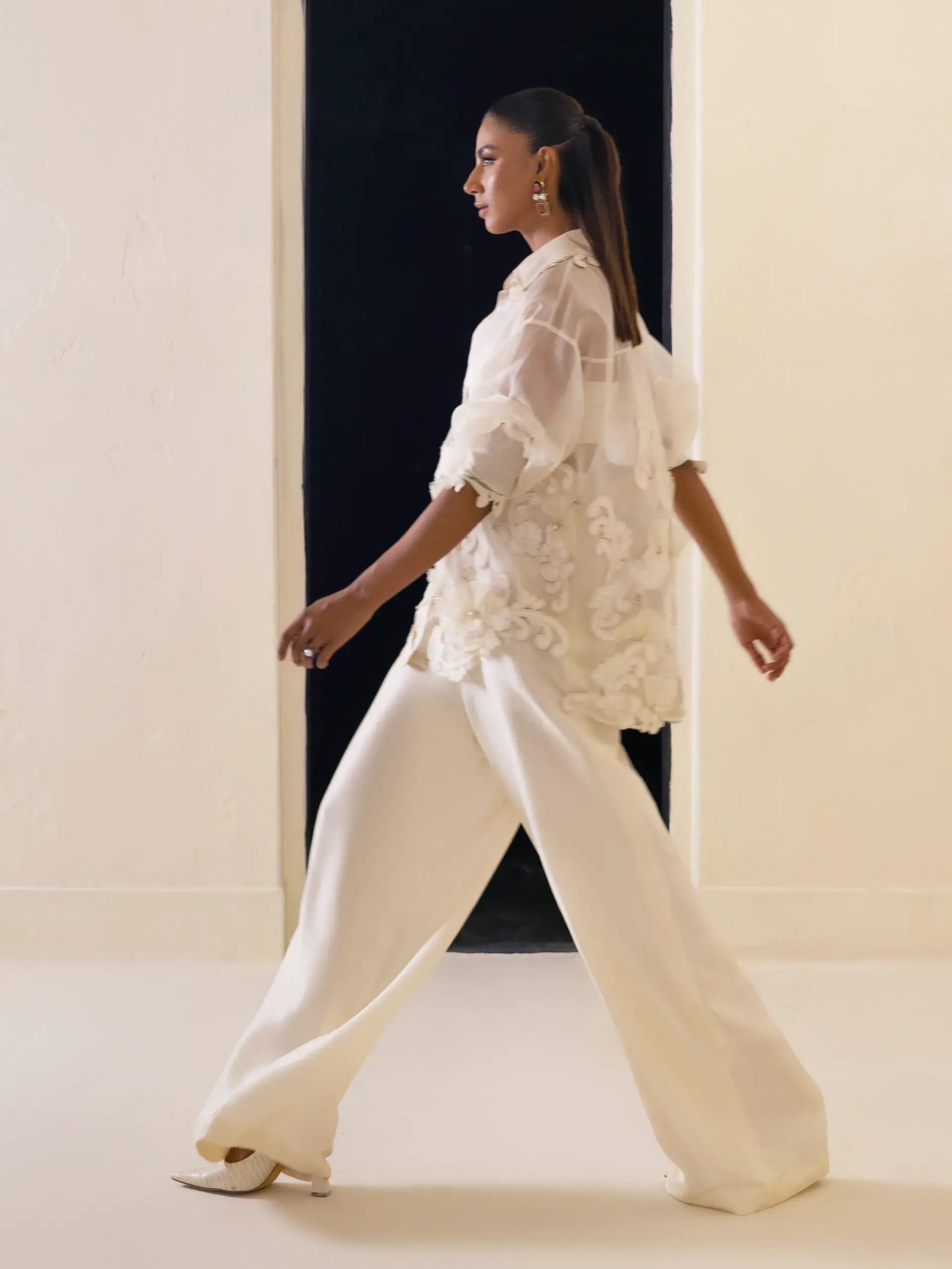 UMAIMA MUSTAFA ‘NORA RTW’24 | ORA (IVORY)