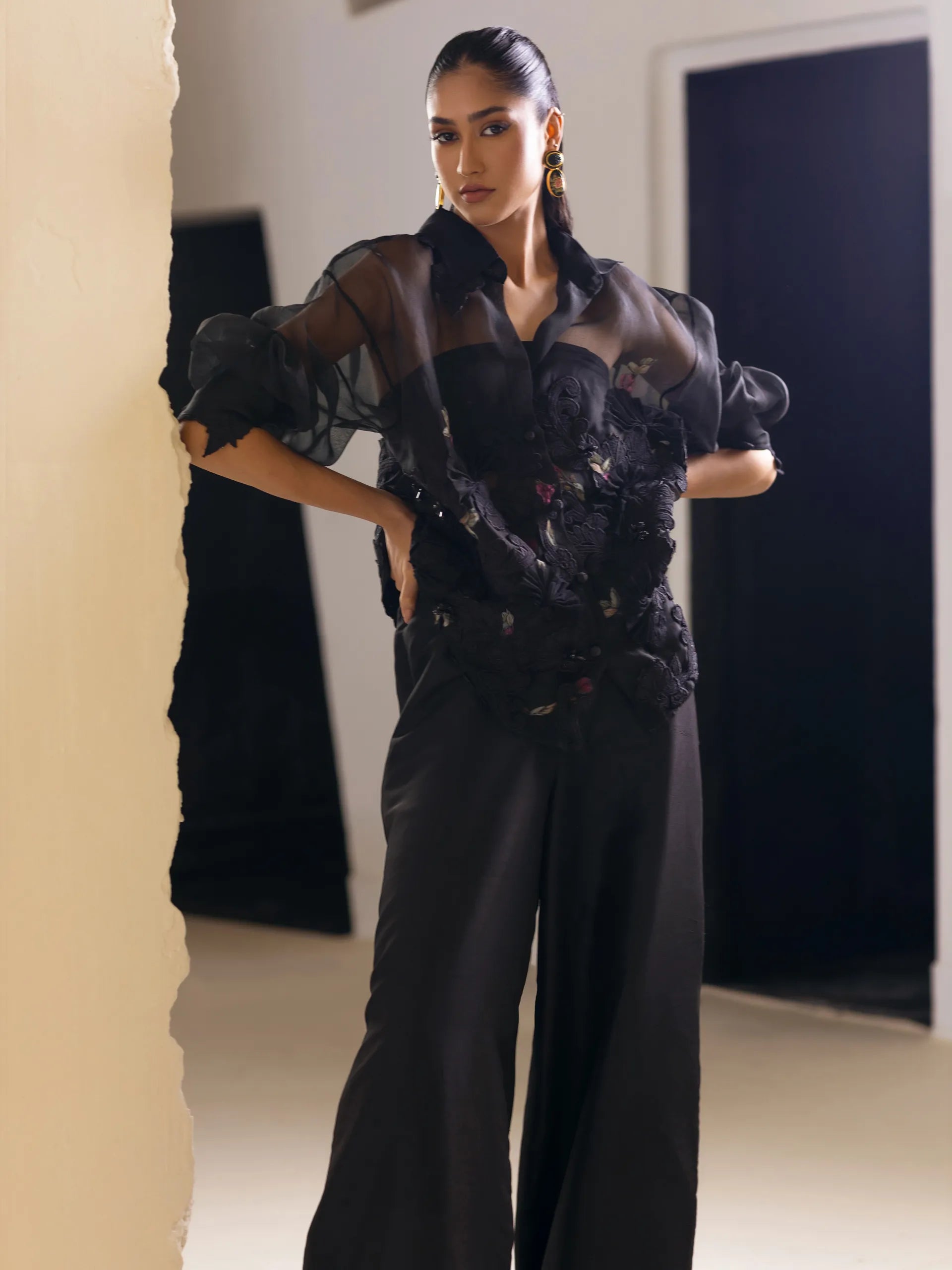 UMAIMA MUSTAFA ‘NORA RTW’24 | ORA (BLACK)