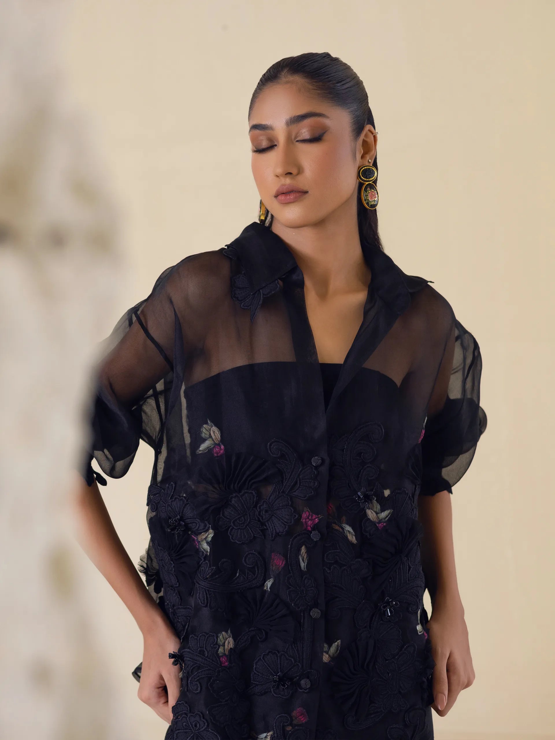 UMAIMA MUSTAFA ‘NORA RTW’24 | ORA (BLACK)