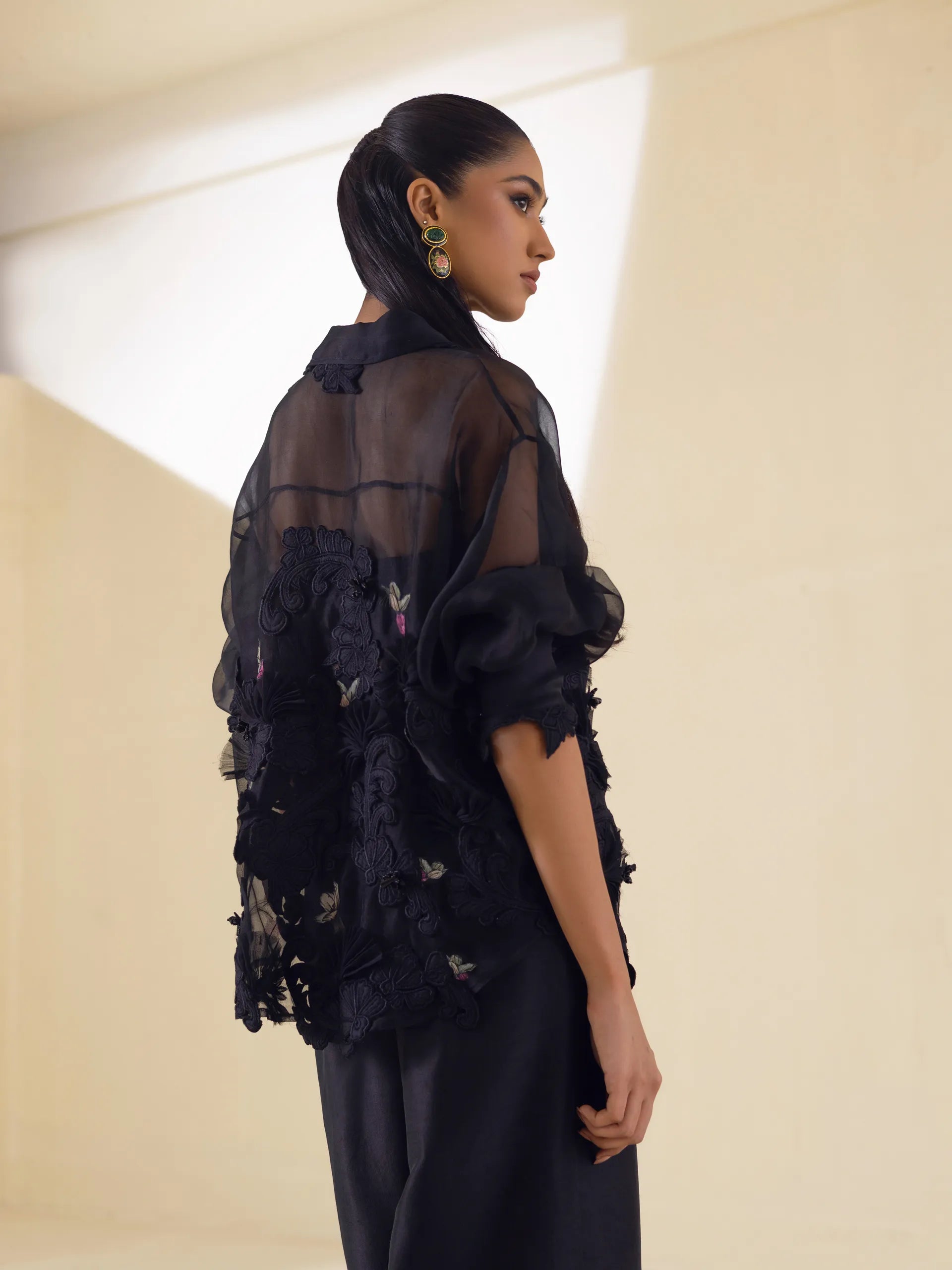 UMAIMA MUSTAFA ‘NORA RTW’24 | ORA (BLACK)