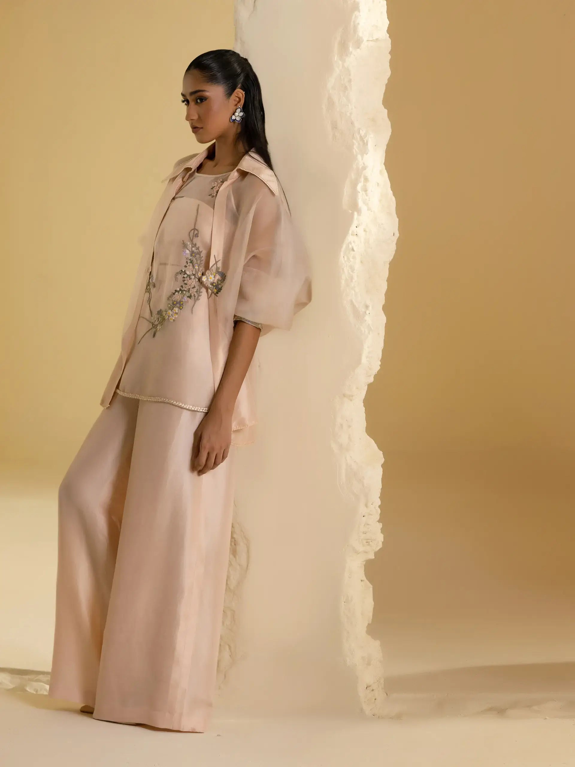 UMAIMA MUSTAFA ‘NORA RTW’24 | JUNE PEACH