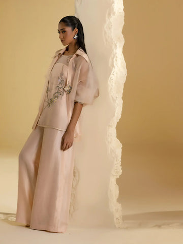UMAIMA MUSTAFA ‘NORA RTW’24 | JUNE PEACH
