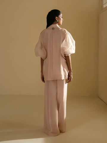 UMAIMA MUSTAFA ‘NORA RTW’24 | JUNE PEACH