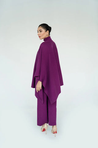 SHOP MIMOSO | PLUM PONCHO SET