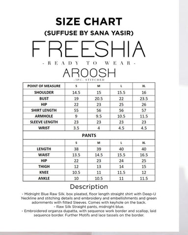 SUFFUSE FREESHIA RTW’24 | AROOSH