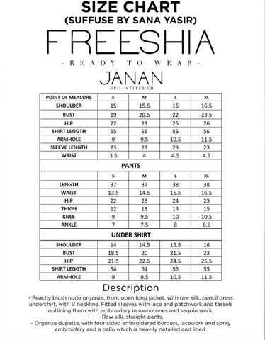 SUFFUSE FREESHIA RTW’24 | JANAN