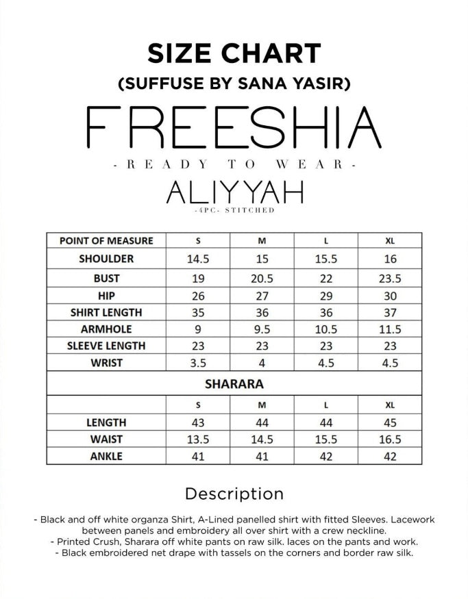 SUFFUSE FREESHIA RTW’24 | ALIYYAH