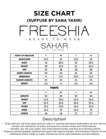 SUFFUSE FREESHIA RTW’24 | SAHAR