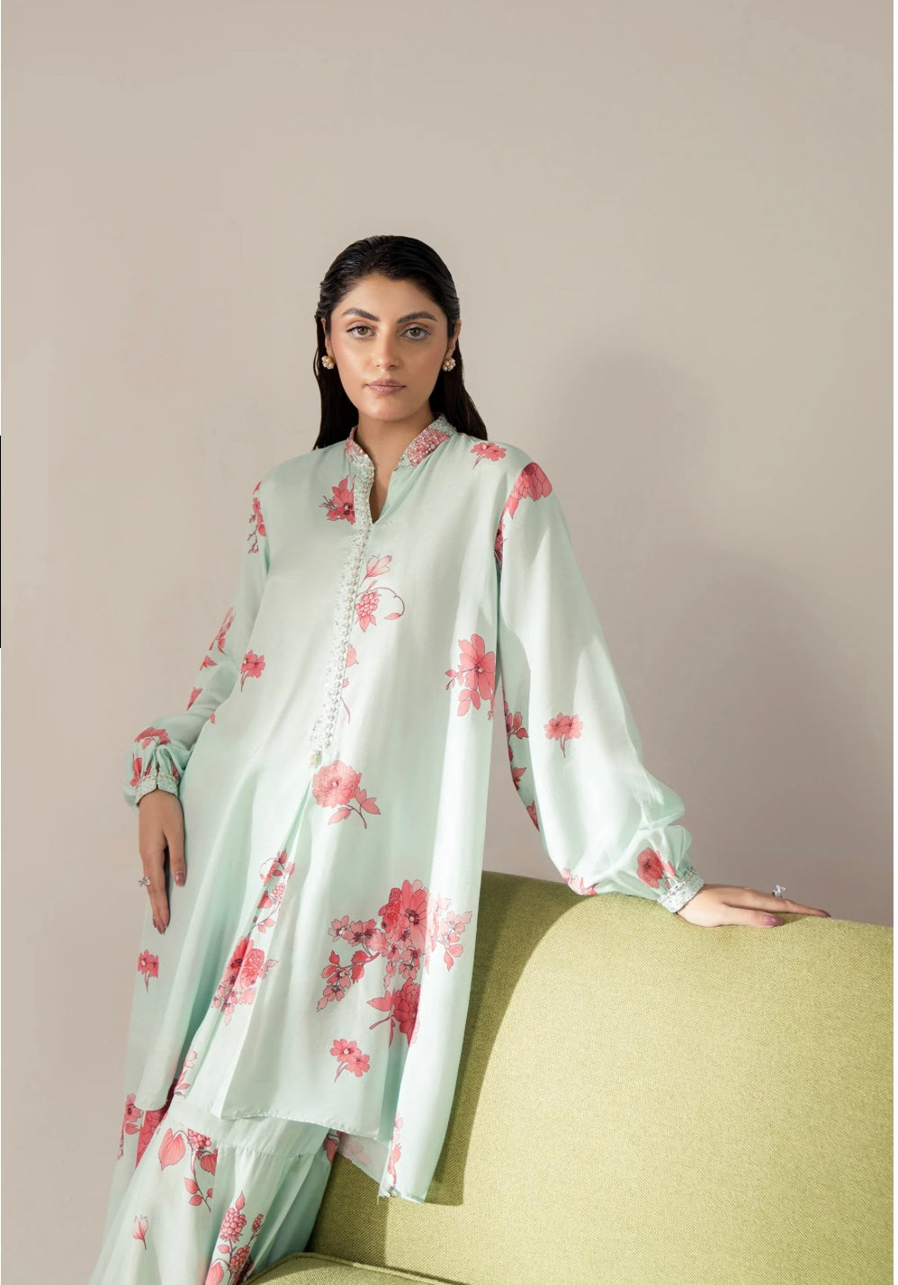 AMMARA KHAN AK PRINTS’24 | BLOSSOM CO-ORD SET
