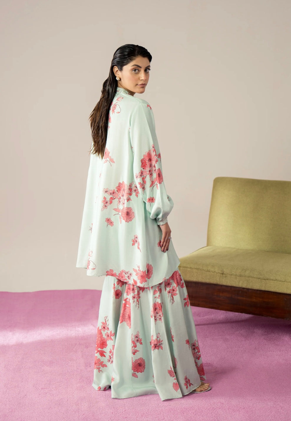 AMMARA KHAN AK PRINTS’24 | BLOSSOM CO-ORD SET