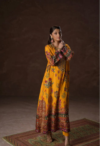 AMMARA KHAN AK PRINTS’24 | EASTERN BEAUTY KAFTAN SET