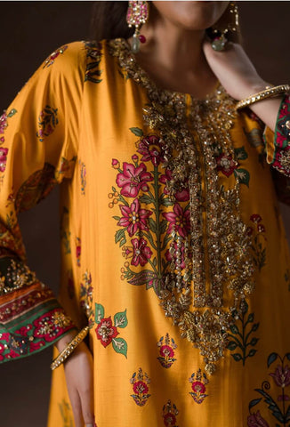 AMMARA KHAN AK PRINTS’24 | EASTERN BEAUTY KAFTAN SET