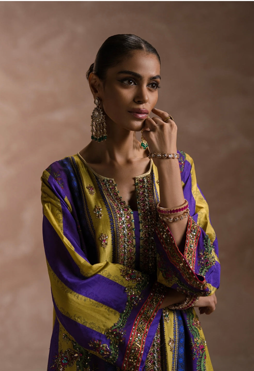 AMMARA KHAN SYMPHONY’24 | OH SO GLAM KAFTAN SET
