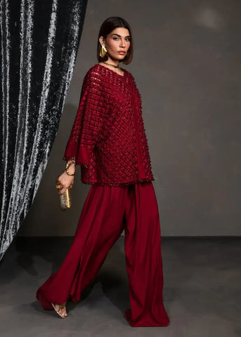 SAIRA SHAKIRA ZARAE LUXURY PRET’24 | ROSA