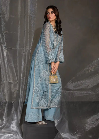 SAIRA SHAKIRA ZARAE LUXURY PRET’24 | CYAN