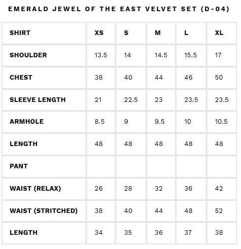 AMMARA KHAN RENDEZVOUS’24 | EMERALD JEWEL OF THE EAST VELVET SET