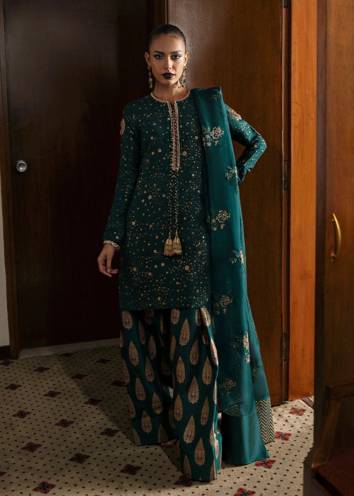 HUSSAIN REHAR LUXURY PRET ‘BASIC NOT BASIC’24 | VERDURE