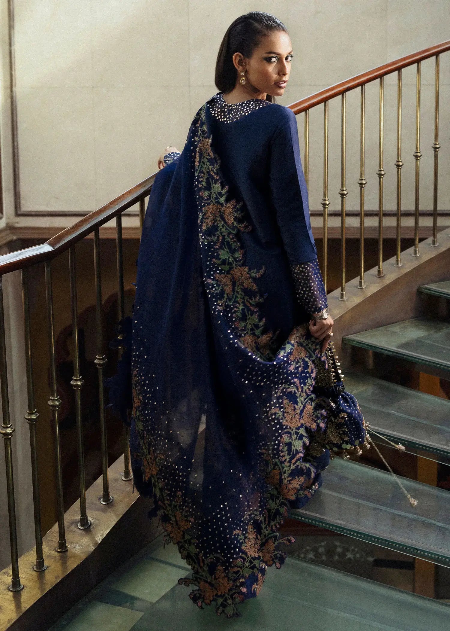 HUSSAIN REHAR LUXURY PRET ‘BASIC NOT BASIC’24 | NOCTURNE