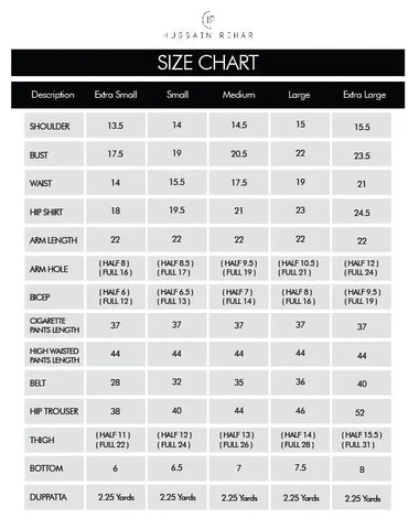 HUSSAIN REHAR LUXURY PRET ‘BASIC NOT BASIC’24 | SHERYL