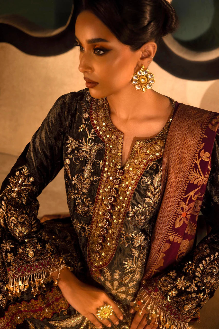 SANA SAFINAZ LUXURY PRET’24 | FW24SGE585P3