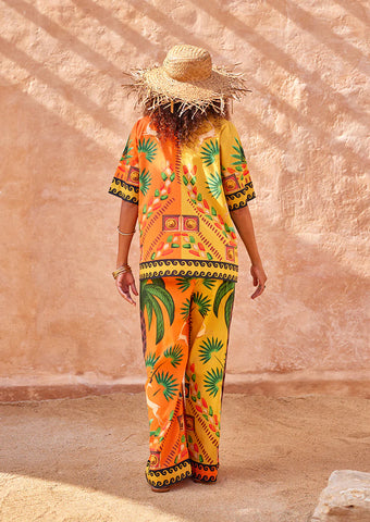 TIYA BY SANIA MASKATIYA RTW DROP 1 | RUE AMBER & TANGERINE