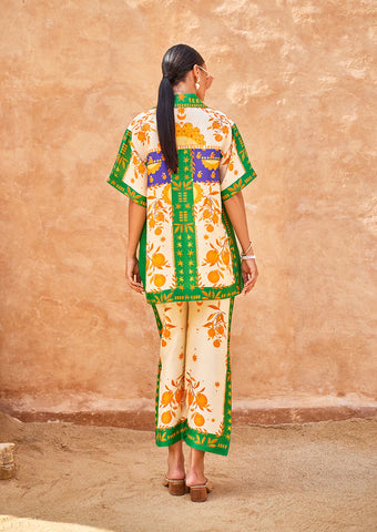 TIYA BY SANIA MASKATIYA RTW DROP 1 | IVY EGG SHELL