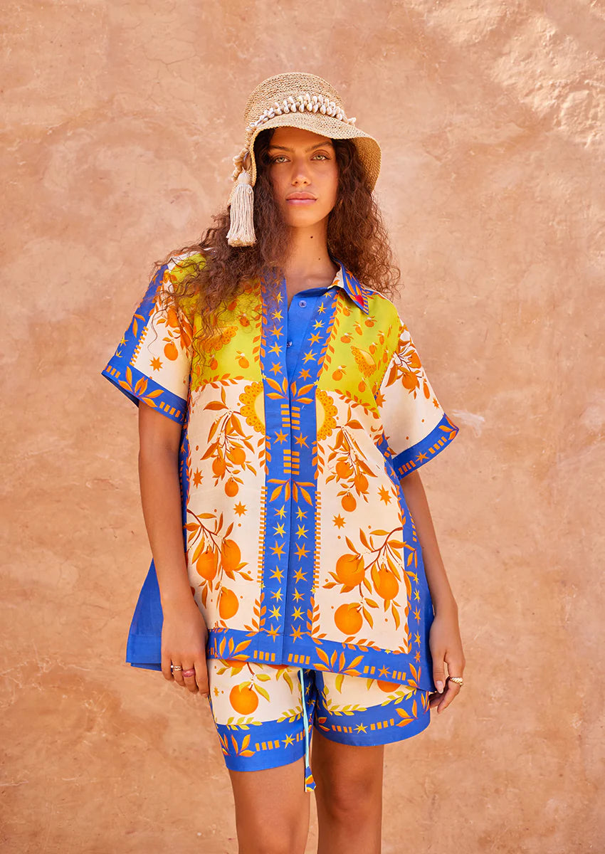 TIYA BY SANIA MASKATIYA RTW DROP 1 | ARIA ROYAL BLUE