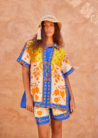 TIYA BY SANIA MASKATIYA RTW DROP 1 | ARIA ROYAL BLUE